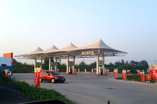 加油站膜結構產(chǎn)品展示二